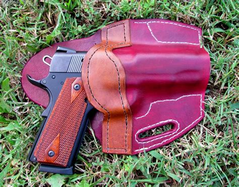 Hand Made Leather Gun Holster By Ozark Mountain Leather