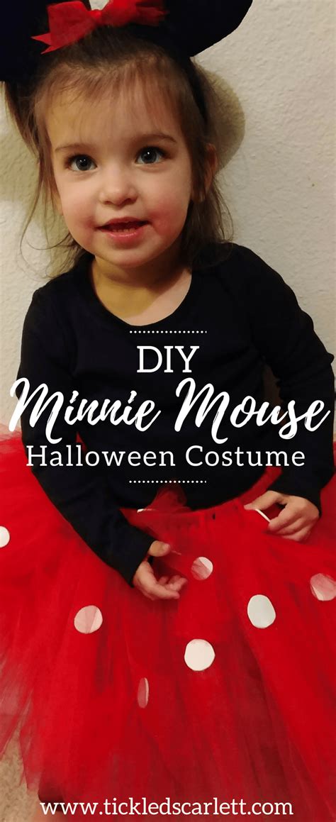 The perfect diy minnie mouse costume unoriginal mom. DIY Minnie Mouse Halloween Toddler Costume | Minnie mouse ...
