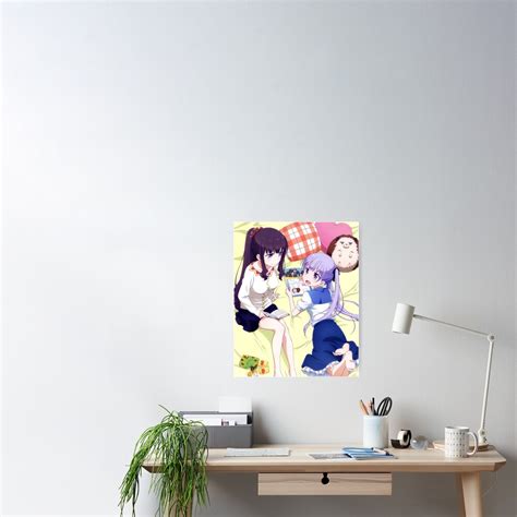 New Game Hifumi And Aoba Poster By Kurocchi Redbubble