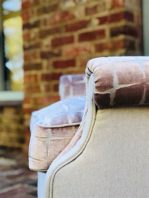 Rosy - Low Back Wing Armchair | Vintage Chairs Reimagined