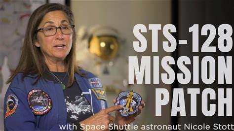 Nicole Stott Astronaut Explains The Sts 128 Mission Patch Youtube