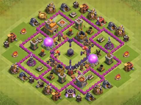 Coc th 7 home base. 24+ Best TH7 Base 2018 (*New*) | War, Farming, Hybrid and ...