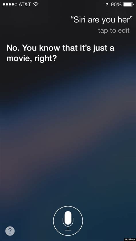 siri gets sassy when you ask about her huffpost