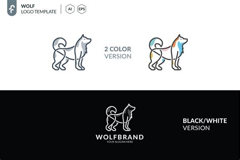 Wolf Brand Logo Masterbundles