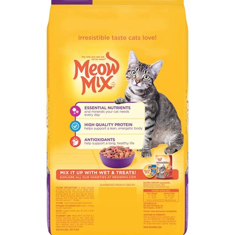 Buy Meow Mix Original Choice Dry Cat Food 63 Pound Bag Online At