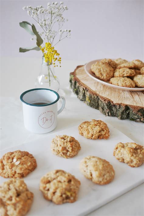 80 gr de flocons d'avoine; Cookies aux flocons d'avoine - Madame Marion