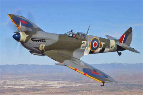 Supermarine Spitfire Aircraft Wwii Fighter Planes Supermarine Spitfire