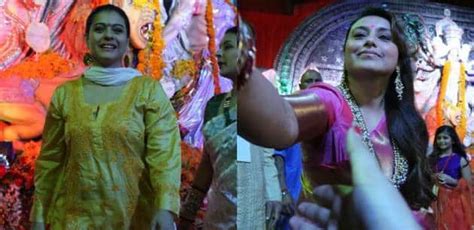 Rani Mukerji And Kajol Spotted Pandal Hopping During Durga Puja