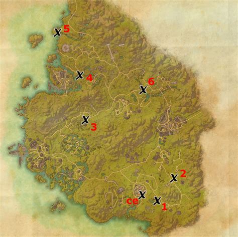 Eso Craglorn Treasure Map Maps Model Online