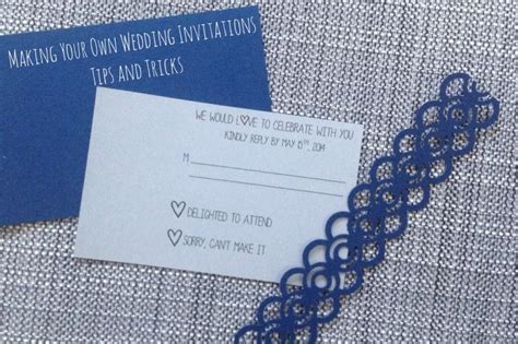 Invite your guests in style with crello wedding invitation templates. Making Your Own Wedding Invitations - Runaway Teacher