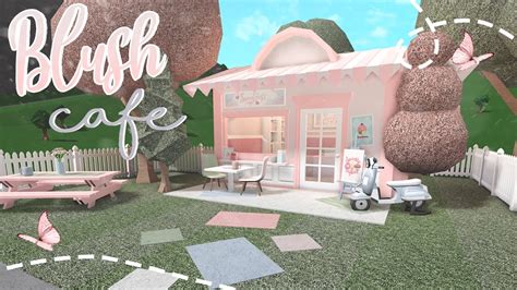 This cafe turned out so amazing!! Blush Cafe | ROBLOX Bloxburg - YouTube