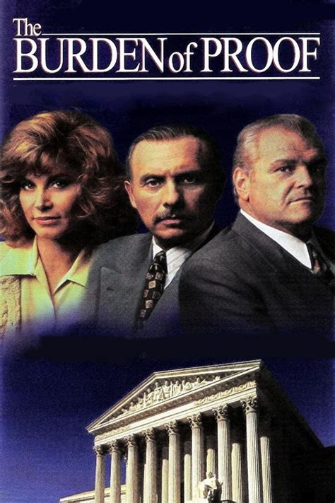 The Burden of Proof (serie 1992) - Tráiler. resumen, reparto y dónde