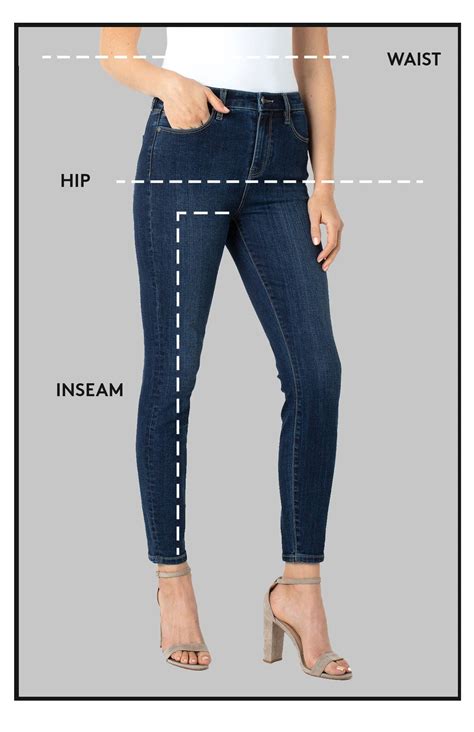 Buy Jeans Measurement Chart In Stock