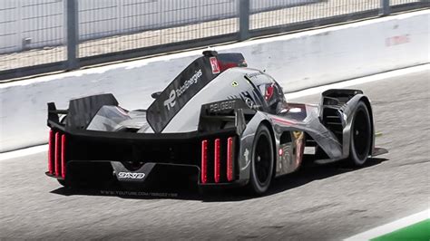 Peugeot X Lmh Le Mans Hypercar Raw Sounds From Its Racing Debut At