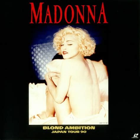 Picture Of Madonna Blond Ambition World Tour Live