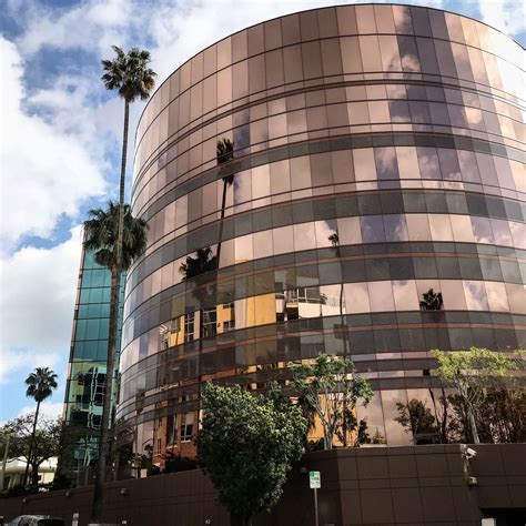 The Copper Colored Glass Building On Sunset Blvd In Hollywood Belongs