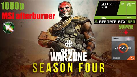 Call Of Duty Warzone Season Four Gtx 1650 Super 4gb Ryzen 5 3400g