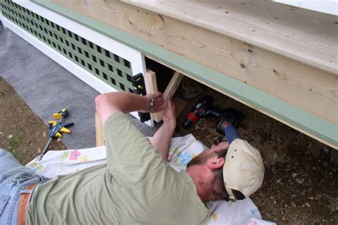 The area below a deck can also be fitted with lattice ideas for decks to ensure that it is not a refuge for rodents or other animals. Build No-Sag Gates for your Porch or Deck — Stonehaven Life