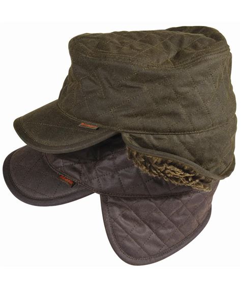 Men S Barbour Stanhope Trapper Waxed Hat Barbour Hats Barbour Mens