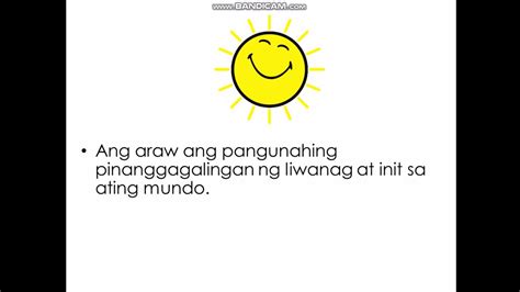 Picture Ng Mga Bagay Na Nagbibigay Init