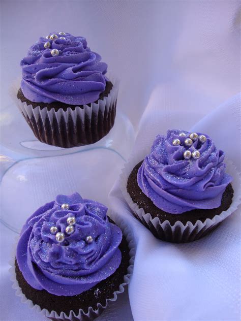 Purple Cupcakes Purple Cupcakes Purple Cakes Birthday Purple Cakes