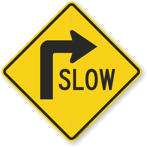 Slow Sign Png Image Png All Png All