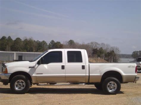 Sell Used 2001 Ford F250 Crew Cab Short Bed Lariat 73 Diesel Nice