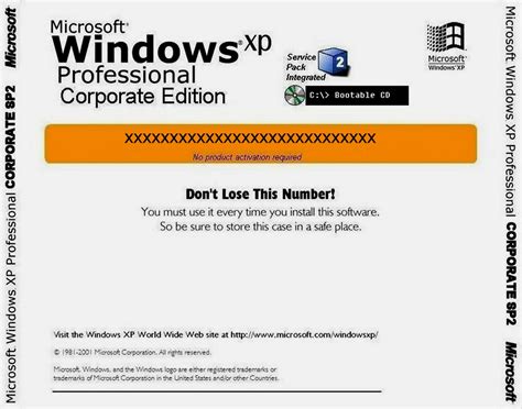 Win Xp Professional Corporate Sp2 B Pc Covers Cover Century Over