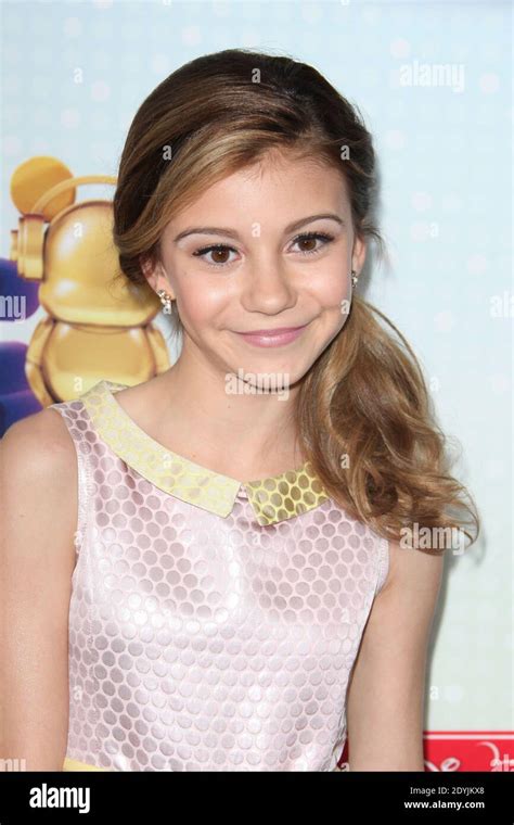 Genevieve Hannelius Arrives To The 2013 Radio Disney Music Awards In