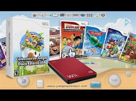 Una selección en constante crecimiento. Colección 5000 juegos en USB para Wii - YouTube