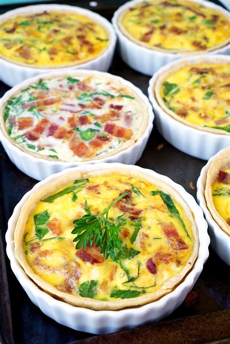 Easy Weeknight Dinner Personal Sized Quiche Happiness Is Homemade