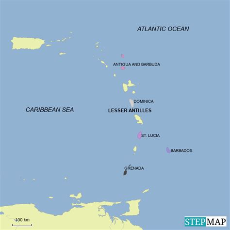 Interactive, searchable map of genshin impact with locations, descriptions, guides, and more. Map Of The Lesser Antilles - World Map Atlas