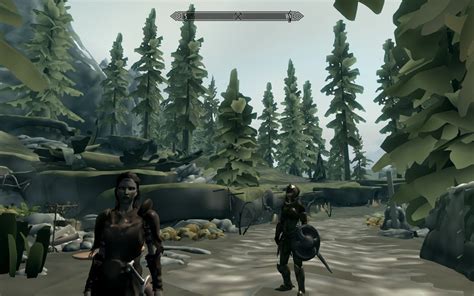 What Skyrim Looks Like With Ultra Low Graphics Gaming