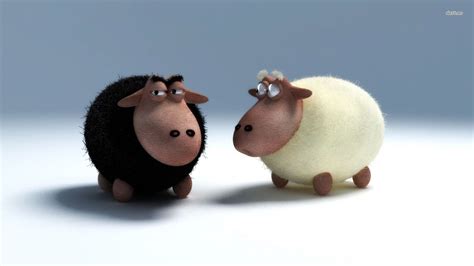 Owdlarrd Funny Sheep Cartoon Sheep Wallpapers Hd Desktop And