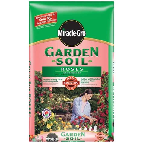 Miracle Gro 1 Cu Ft Rose Soil In The Soil Department At
