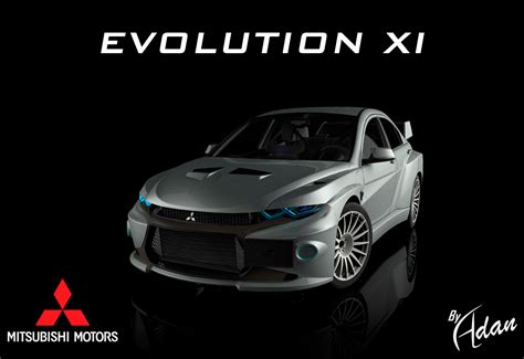 2021 Lancer Evolution Xi Mitsubishi Evo 11 On Behance