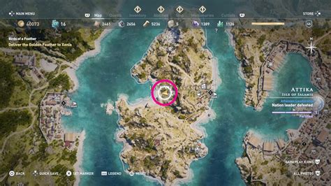 Assassin S Creed Odyssey Xenia Treasure Hunt How To Find Every Item