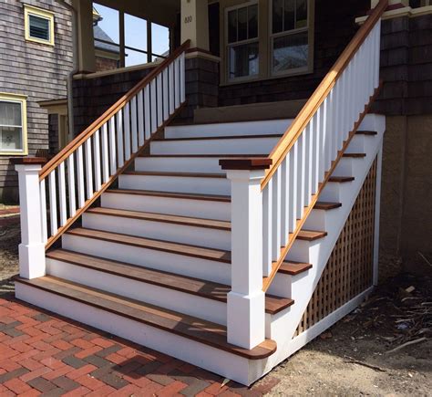 Wood Deck Stair Railing Ideas