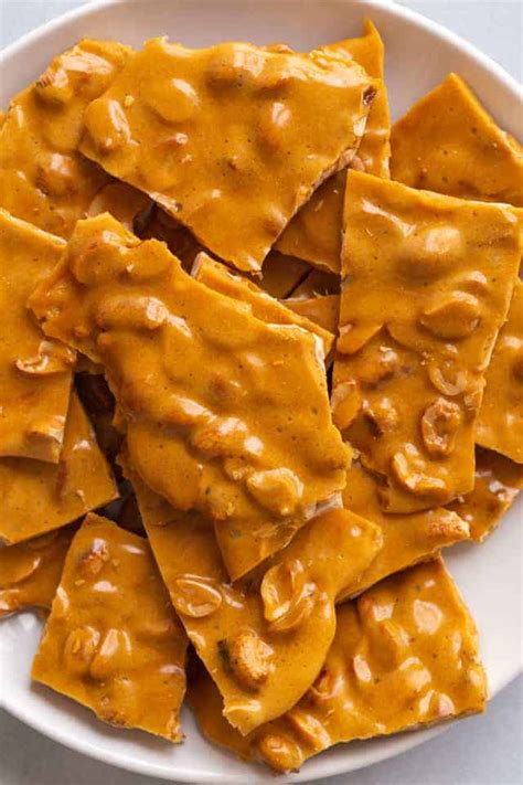 Classic Peanut Brittle Recipe Baked By An Introvert®