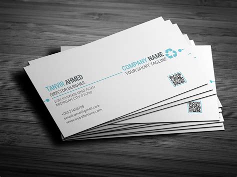 Professional Business Card Design Uplabs
