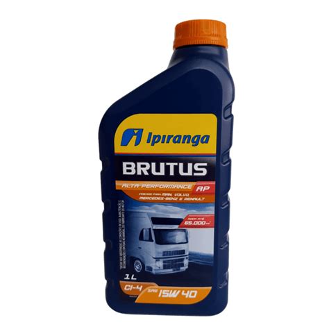 Óleo Motor Diesel 15w40 Ipiranga Brutus Ci4 Alta Performance Sermi