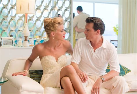 amber heard and johnny depp in the rum diary hd desktop wallpaper widescreen high definition