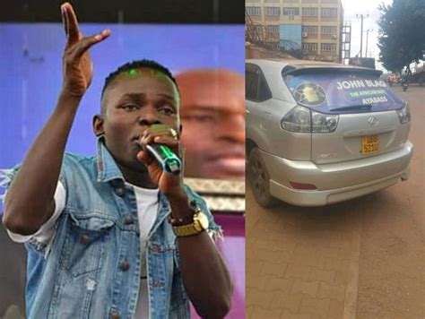 High Flying Singer John Blaq Buys His First Car From Music Efforts A