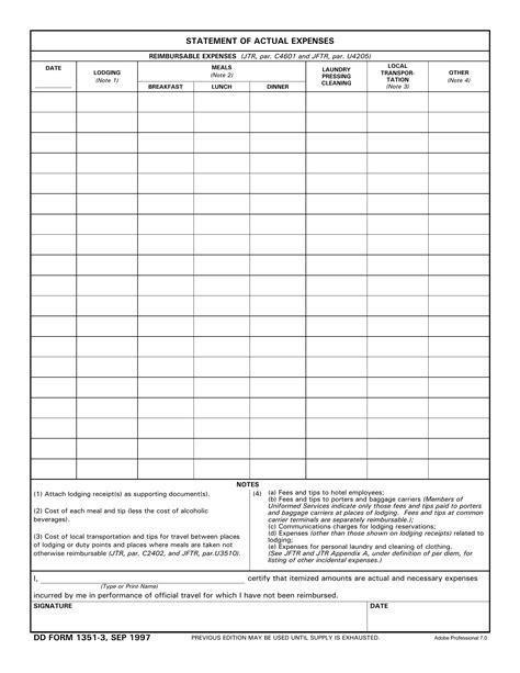 Dd Form 1351 3 ≡ Fill Out Printable Pdf Forms Online