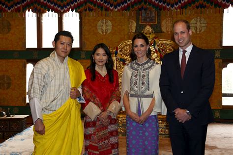 The present king is in fifth line. King Jigme And Queen Jetsun Of Bhutan Release New Picture ...