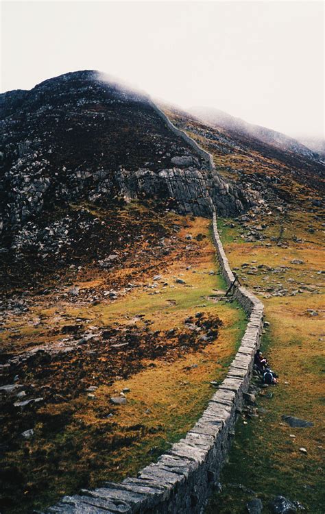 The Mourne Wall In Northen Ireland The Wall Is 22 Miles Long And