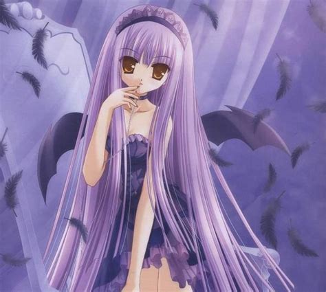 Purple Hair Anime Photo 2096969 Fanpop