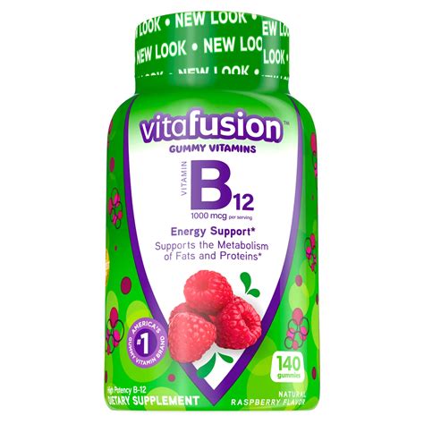 Vitafusion Vitamin B12 Gummies 1000 Mcg Shop Vitamins A Z At H E B