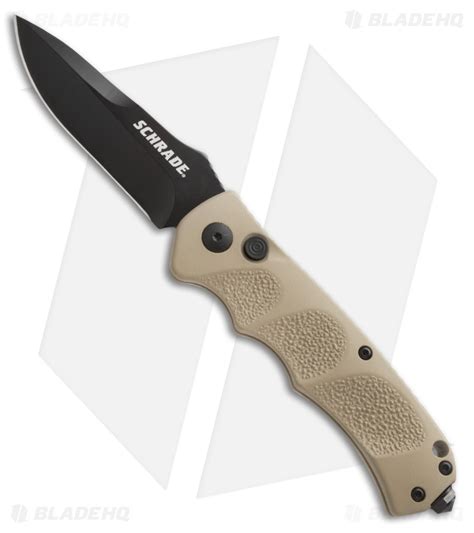 Schrade Extreme Survival Spear Point Automatic Knife Tan 325 Black