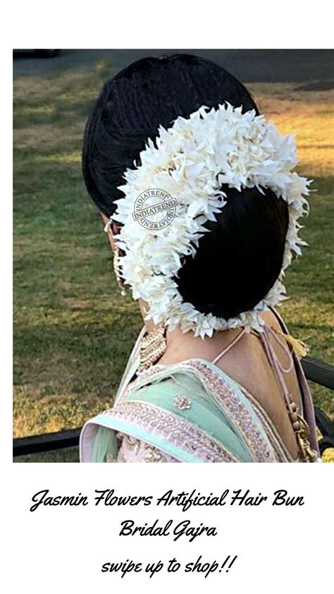 আার্টিফিসিয়াল ফুল দিয়ে খোপার ফুল তৈরী করা শিখুন খুব সহজেই।। Jasmin Flowers Artificial Hair Bun Bridal Gajra | Bun ...